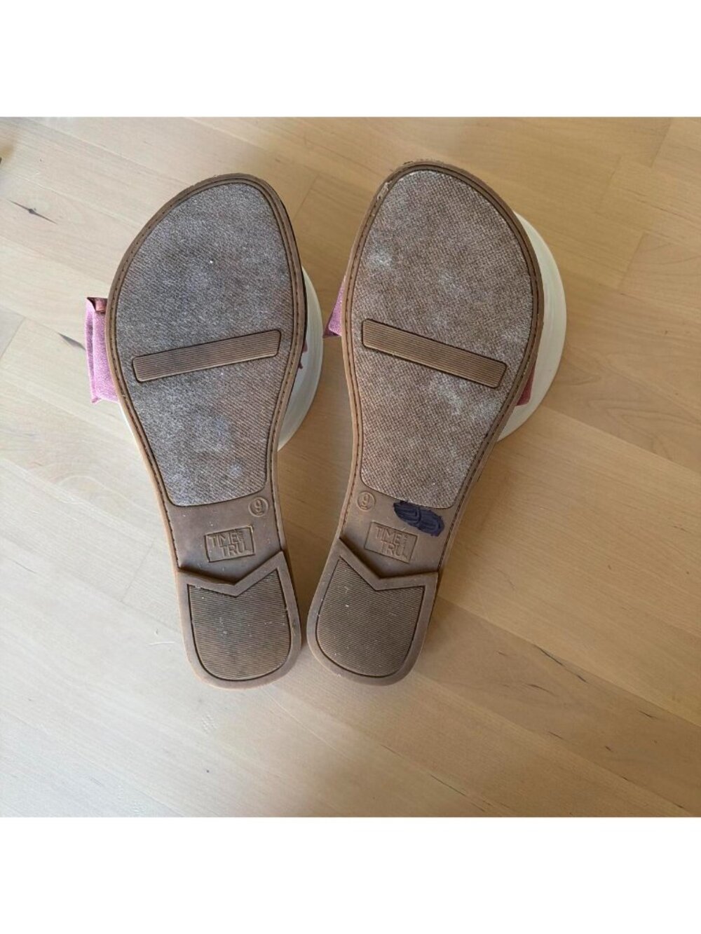 Pink Bow Slides - Picture 2 of 6